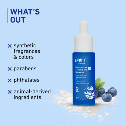 Plum 2% Encapsulated Salicylic Acid Face Serum - 10 ml