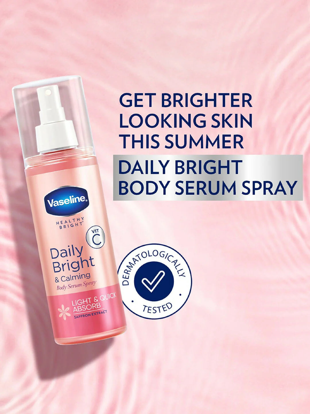 Vaseline Daily Hydration Combo - Gluta Hya Serum-In-Lotion & Daily Bright Body Serum Spray