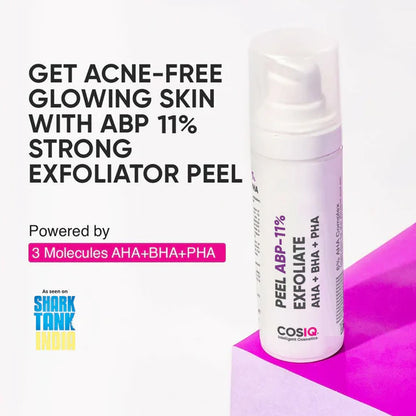 Cos-IQ ABP 11% Beginner Friendly Exfoliating Peel - 30 ml