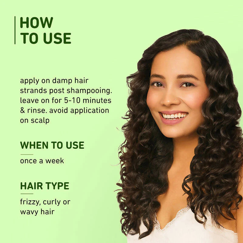 Plum Avocado Hair Mask For Dry and Frizzy Hair - 80 gm