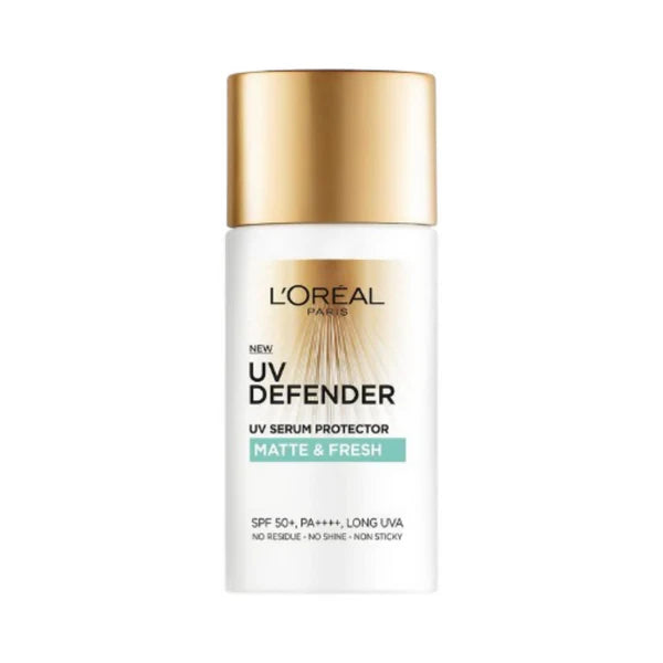 L'Oreal Paris Sunscreen, Lightweight Matte Sunscreen - 50 ml