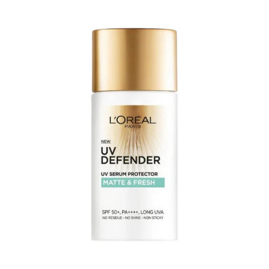 L'Oreal Paris Sunscreen, Lightweight Matte Sunscreen - 50 ml