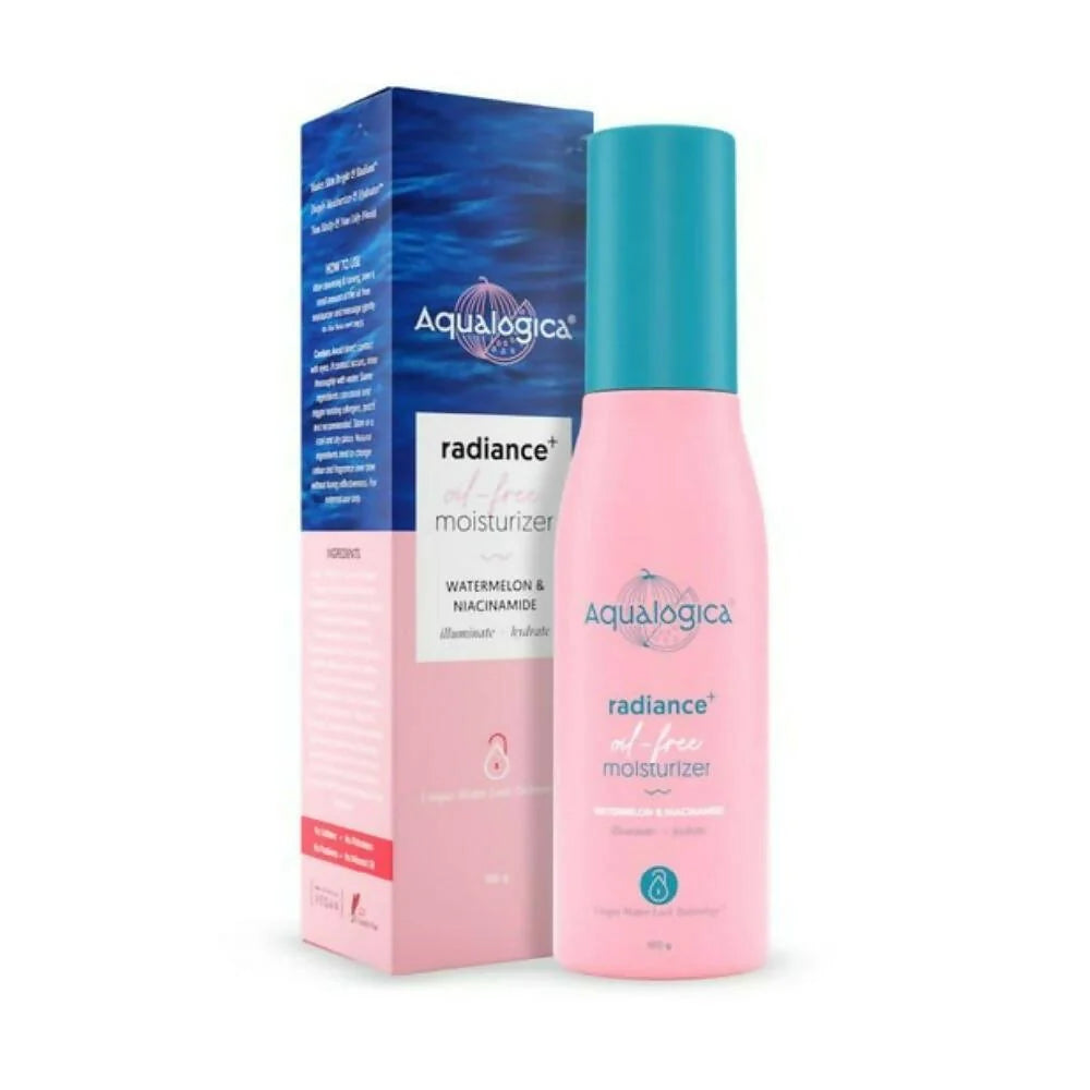 Aqualogica Radiance+ Oil Free Moisturizer with Watermelon and Niacinamide - 100 gm