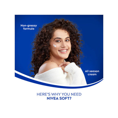 Nivea Soft Light Moisturizer Cream Playful Peach - 50 ml
