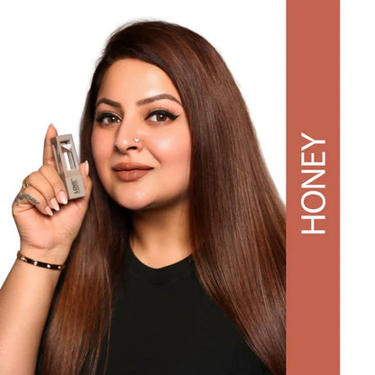 Love Earth Satin Matte Lipstick - Honey - 3.5 gm