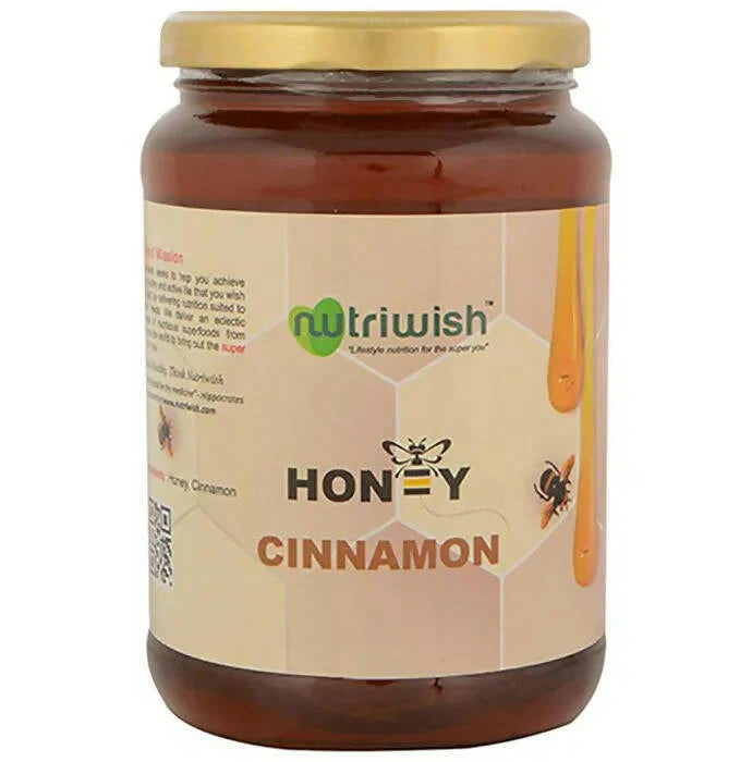 Nutriwish 100% Pure Organic Honey Cinnamon