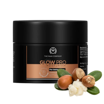 The Man Company Glow Pro Non-Sticky Daily Moisturizer For Instant Glow - 50 gm