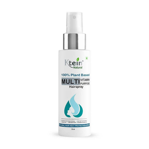 Ktein Natural 100% Plant Based Multi Vitamin Purpose with Deep Nourishment Hairspray For Hair - 70 ml