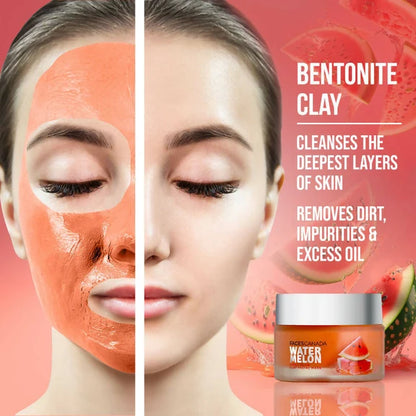 Faces Canada Watermelon Fresh Glow Clay Facial Mask - 50 gm