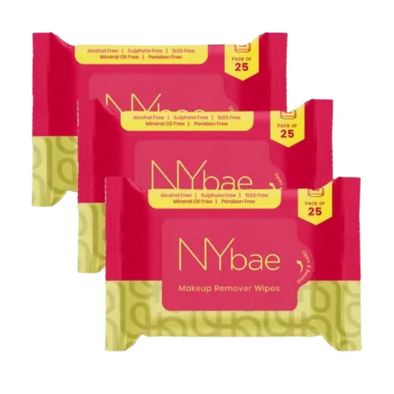 NY Bae Makeup Remover Wipes - 25 wipes