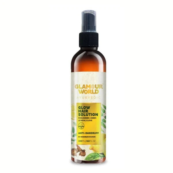 GLAMOUR WORLD AYURVEDIC Glow Hair Solution - 200 ml