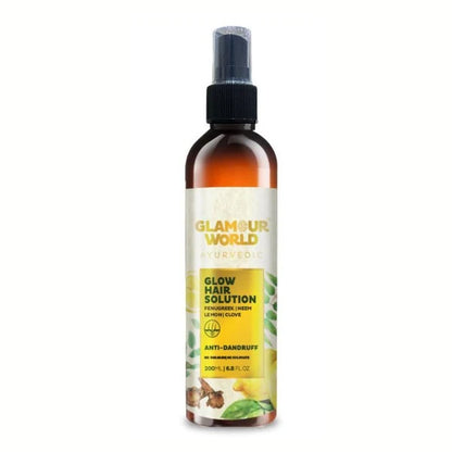 GLAMOUR WORLD AYURVEDIC Glow Hair Solution - 200 ml