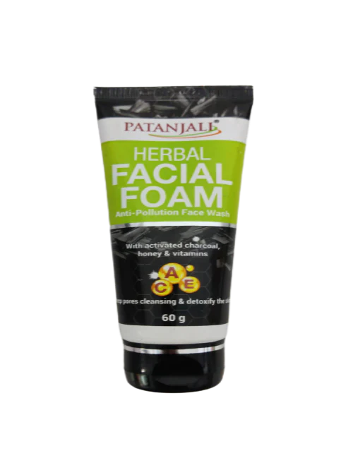 Patanjali Herbal Facial Foam (60 gm)