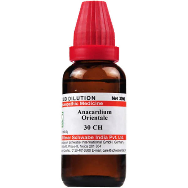 Dr. Willmar Schwabe India Anacardium Orientale Dilution -30 CH