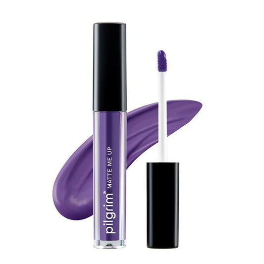 Pilgrim Liquid Matte Lipstick with Hyaluronic Acid - Purple Lust