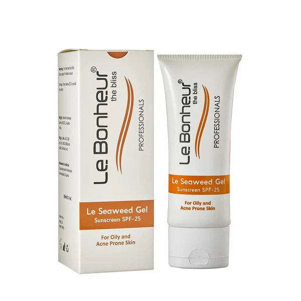 Le Bonheur Seaweed Gel Sunscreen SPF 25 For Skin Fairness - 50 ml