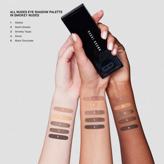 Bobbi Brown Eyeshadow Palette - Smokey Nudes - 6 gm