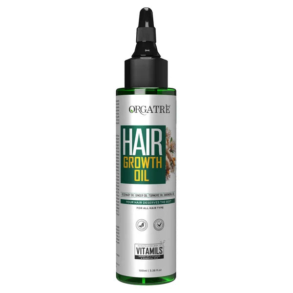 Orgatre Hair Growth Oil With 28 Herbal Oils ??Promotes Hair Growth, Reduces Hair Fall & Dandruff - 100 ml