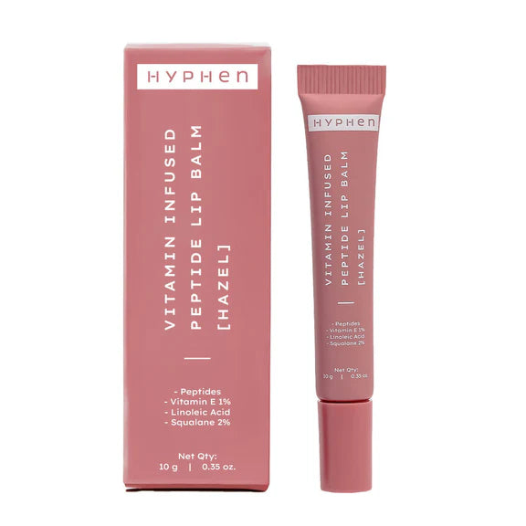 Hyphen By Kriti Sanon Hazel Vitamin Infused Peptide Lip Balm, Hydrate & Moisturize, Smoothen Lips & Repair Moisture Barrier - 10 gm