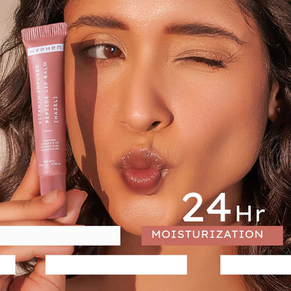 Hyphen By Kriti Sanon Hazel Vitamin Infused Peptide Lip Balm, Hydrate & Moisturize, Smoothen Lips & Repair Moisture Barrier - 10 gm