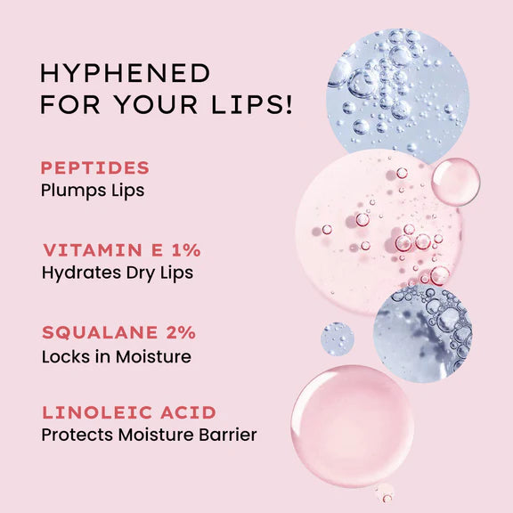 Hyphen By Kriti Sanon Hazel Vitamin Infused Peptide Lip Balm, Hydrate & Moisturize, Smoothen Lips & Repair Moisture Barrier - 10 gm