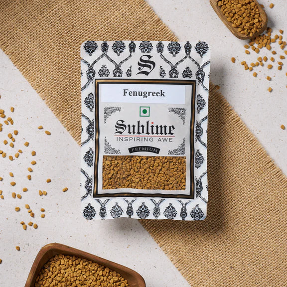 Sublime Inspiring Awe Fenugreek Seeds - 100 gm