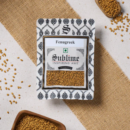 Sublime Inspiring Awe Fenugreek Seeds - 100 gm