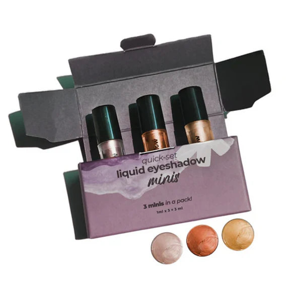 Ruby's Organics Eyeshabow Minis Pack - Moon Metals - combo