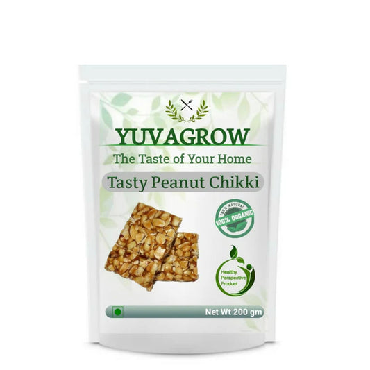 Yuvagrow Tasty Peanut Chikki - 200 gm