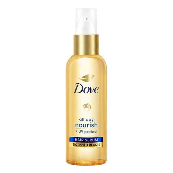 Dove All Day Nourish + UV Protect Hair Serum With Bio Protein Care - 48 ml