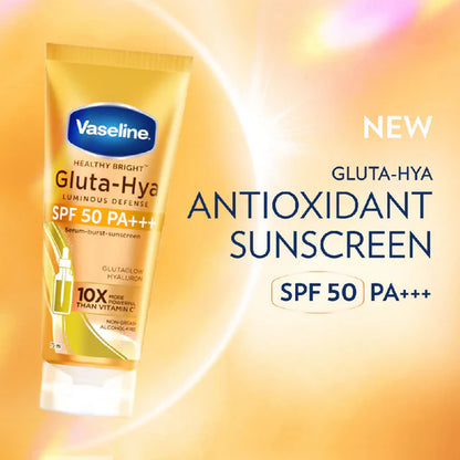 Vaseline Gluta Hya Antioxidant SPF 50 PA+++ Sunscreen - 175 ml