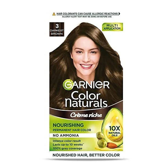 Garnier Color Naturals Ultra Hair Color - 7.3 Golden Brown - 55ml + 50gm