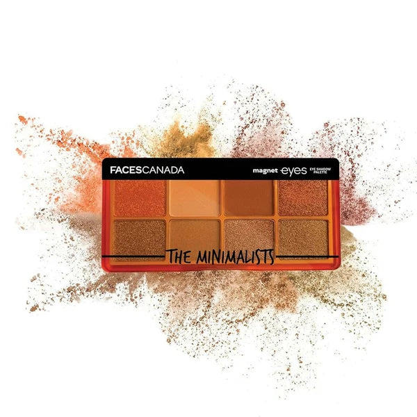 Faces Canada Magneteyes 8 in 1 Eyeshadow Palette - The Minimalists - 6.4 gm