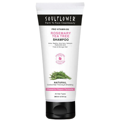 Soulflower Rosemary Tea Tree Shampoo