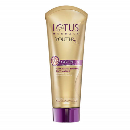 Lotus Herbals Youth RX Gineplex Youth Compound Anti Ageing Firming Face Masque