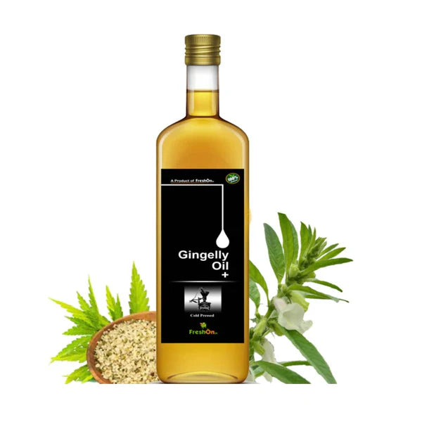 FreshOn Sesame Oil + Cold Pressed - 750 ml