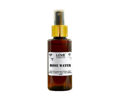 Love Earth Rose Water - Face Mist - 100 ml