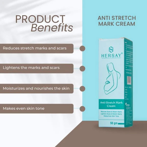 Hersay Anti-Stretch Mark Cream - 50 gm