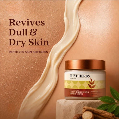 Ultra Moisturising Herbal Cream with Ashwagandha and Neem