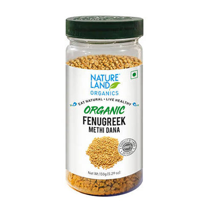 Nature Land Organics Fenugreek (Methi Dana) - 150 gm
