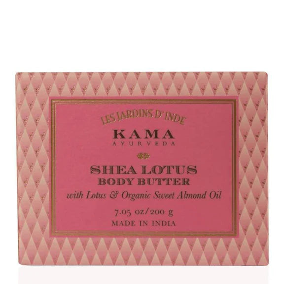 Kama Ayurveda Shea Lotus Body Butter 200gm - 200 gm