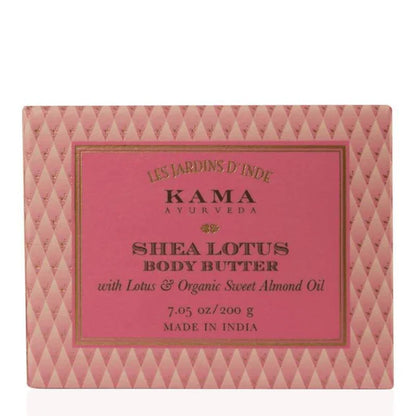 Kama Ayurveda Shea Lotus Body Butter 200gm - 200 gm