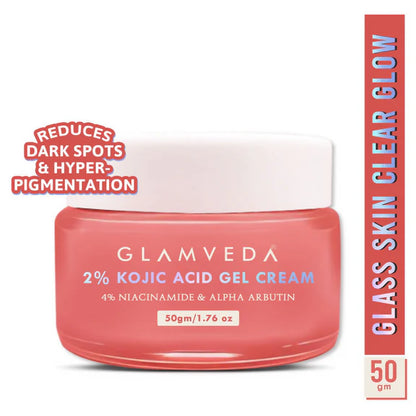 Glamveda 2% Kojic Acid Gel Cream - 50 gm