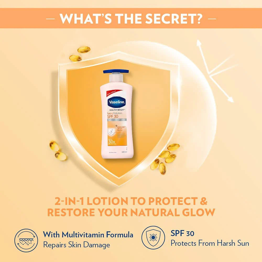 Vaseline Sun Protect SPF 30 Serum In Lotion With UVA + UVB Protection, PA+++