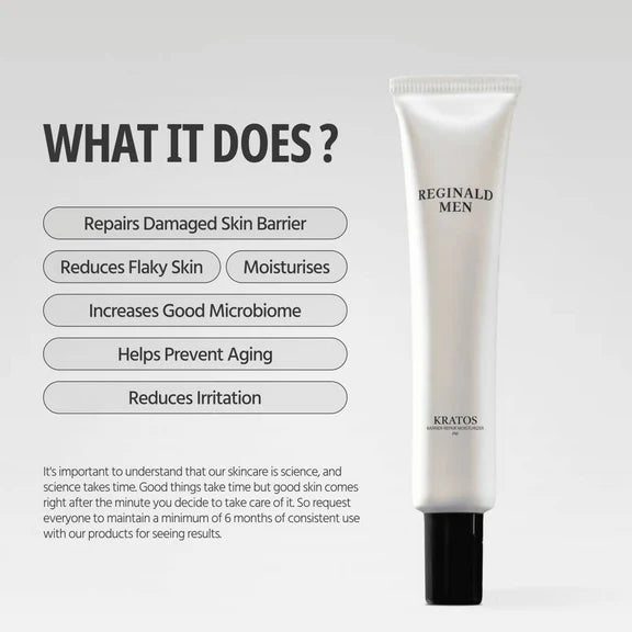 Reginald Men Gel Kratos Strengthening Moisturizer - 50 gm