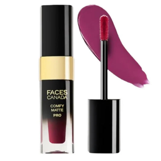 Faces Canada Comfy Matte Pro Liquid Lipstick - Raise Your Wine 03 - 5.5 ml