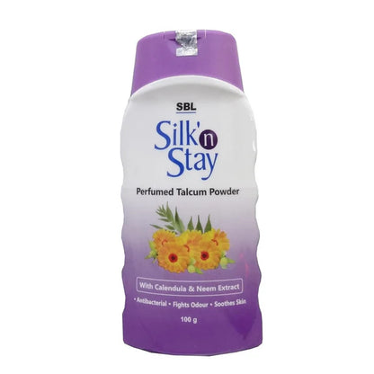 SBL Silk N Stay Talcum Powder - 100 gm