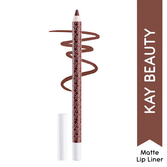 Kay Beauty Matte Action Lip Liner & Fill Lip Pencil - Fame - 1.2 gm