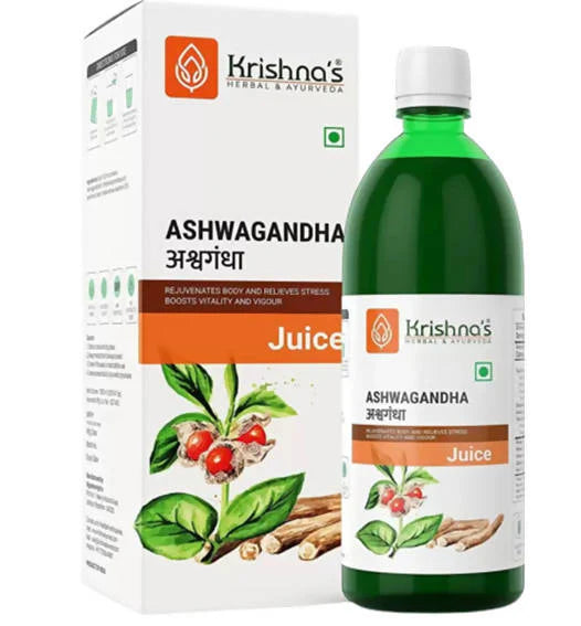 Krishna's Herbal & Ayurveda Ashwagandha Juice - 1 L