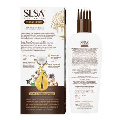 Sesa Ayurvedic Strong Roots Hair Oil - 100 ml